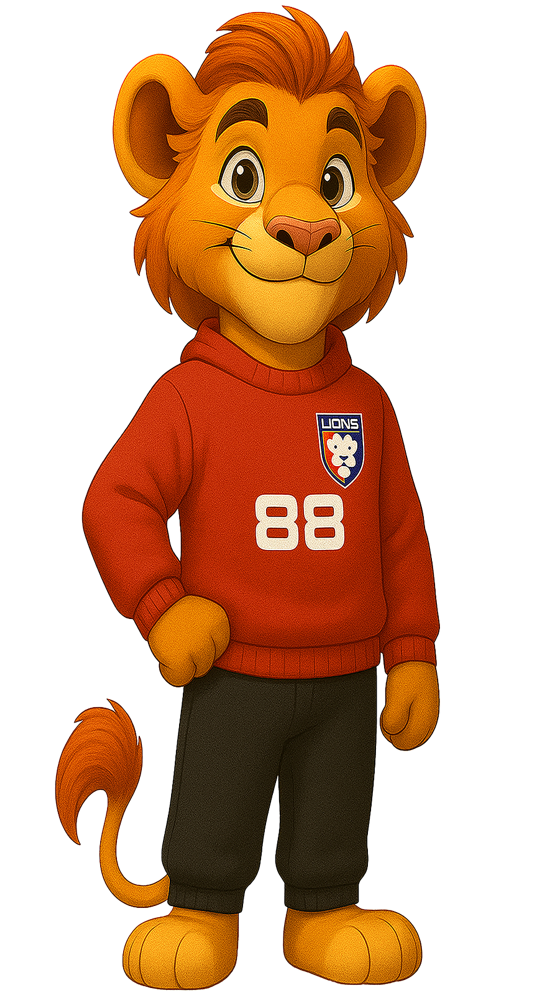 LIONS maskot Leo